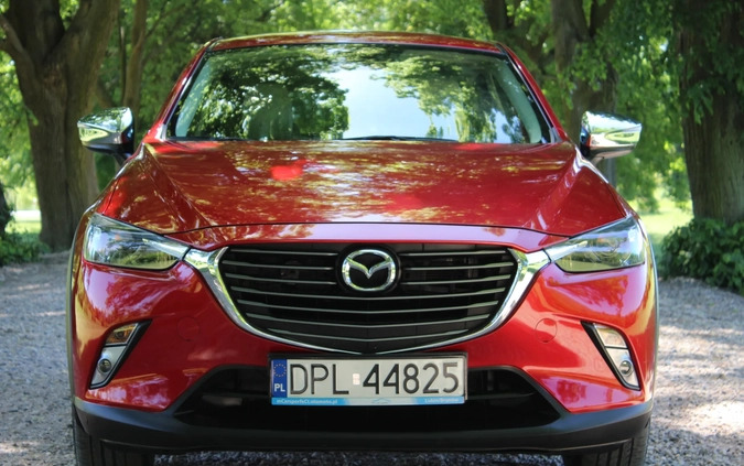 Mazda CX-3 cena 67999 przebieg: 112052, rok produkcji 2015 z Jawor małe 781